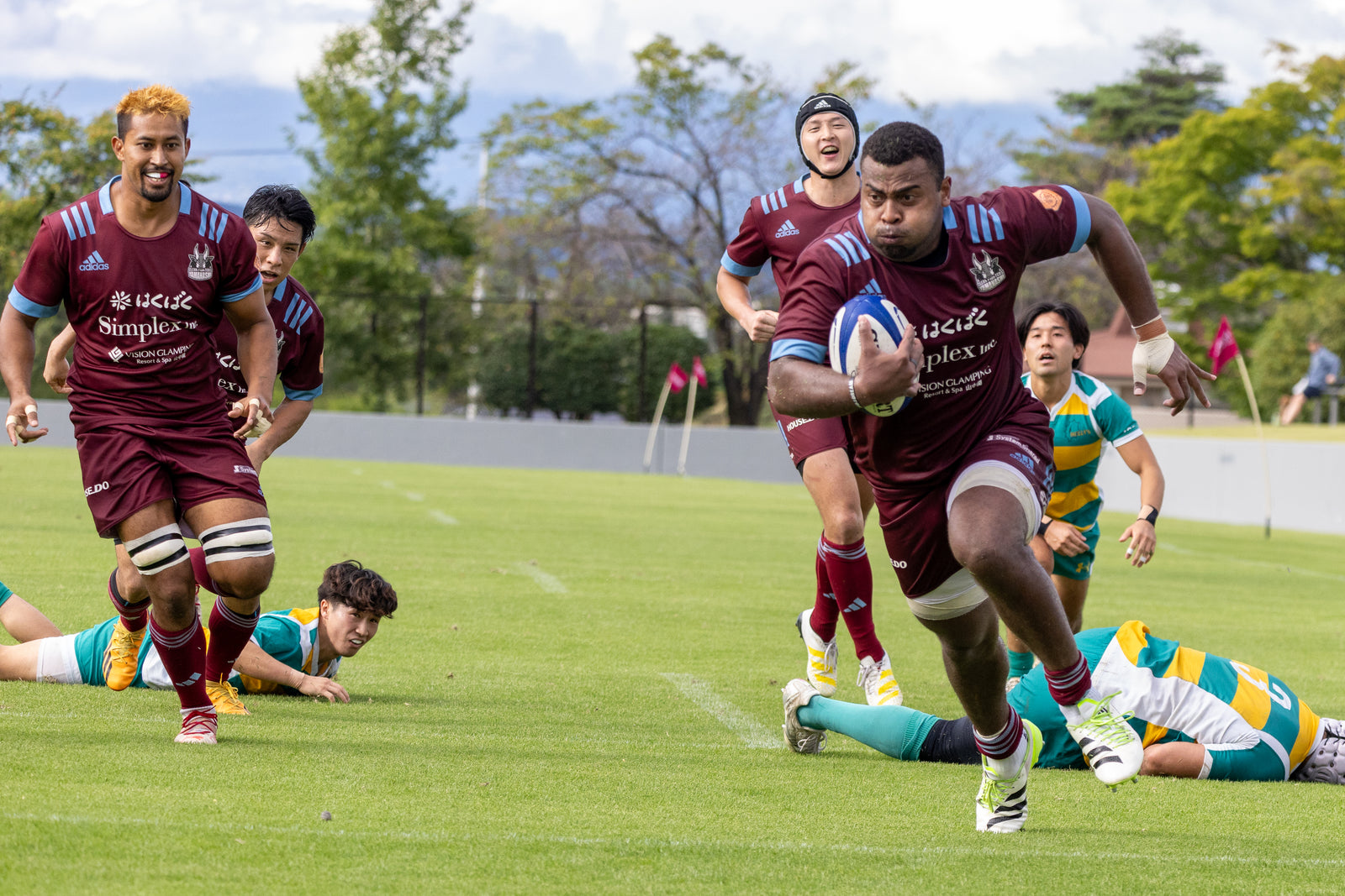 トップイーストラグビー第3節　対明治安田戦は26-17で敗戦