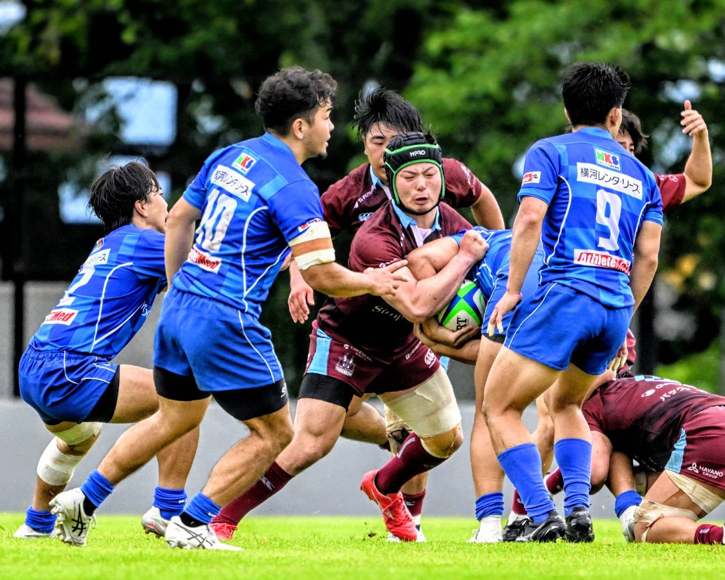 トップイースト春季トーナメント3位決定戦  　横河武蔵野戦は14-26で敗れ、4位で大会を終了