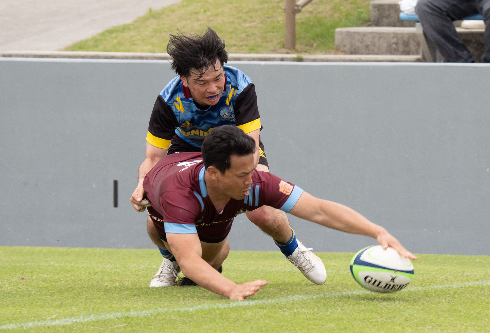 トップイースト春季トーナメント1回戦　対サントリーフーズ戦は45-14で勝利