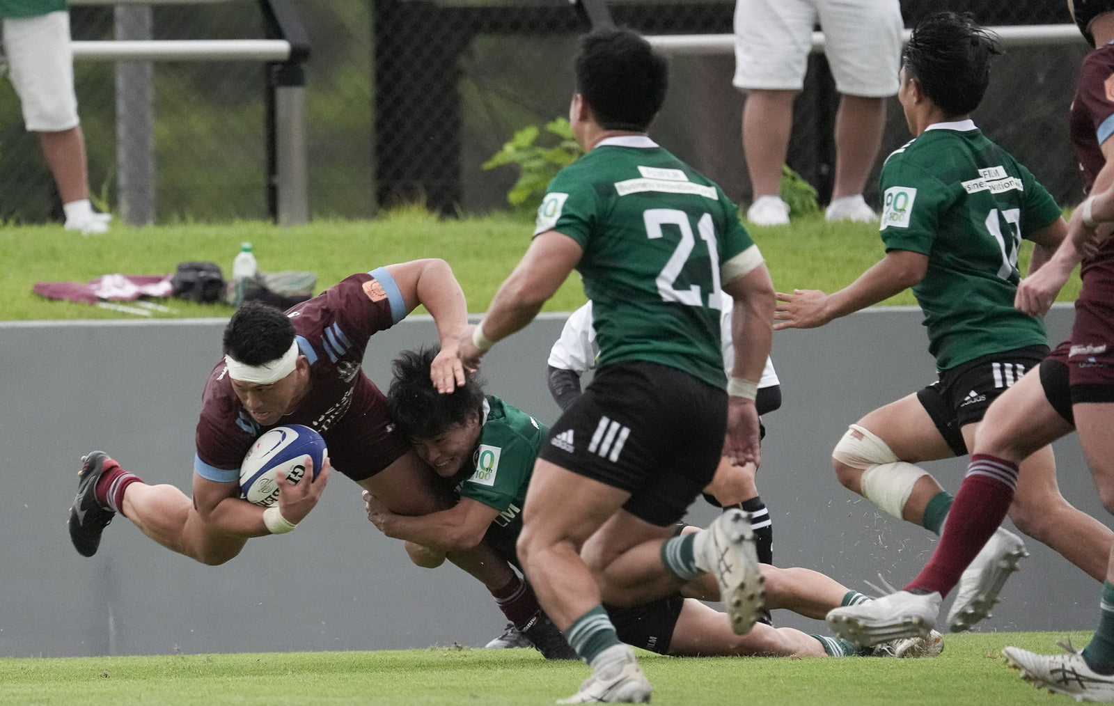 トップイーストラグビー第2節　対富士フイルム戦は21-17で勝利